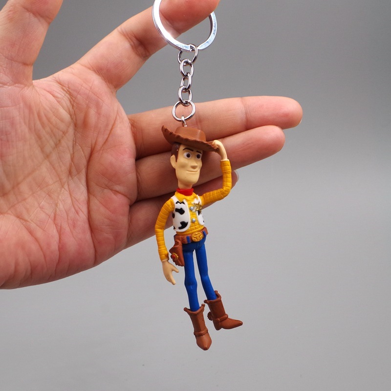 Set 4 Móc Khóa Mô Hình Nhân Vật Phim toy story 5-8cm