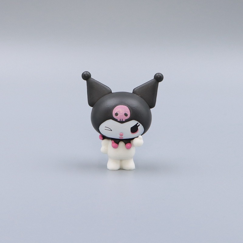 SANRIO Bộ 5 Mô Hình Nhân Vật Phim Hoạt Hình my melody kuromi little devil Bằng pvc
