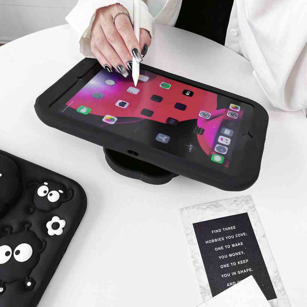 Ốp Máy Tính Bảng Silicon In Hoạt Hình Cho ipad mini 1 2 3 4 5 6 2 3 4 5 6 air 4 ipad pro 10.5 inch pro 2018 2020 11 inch