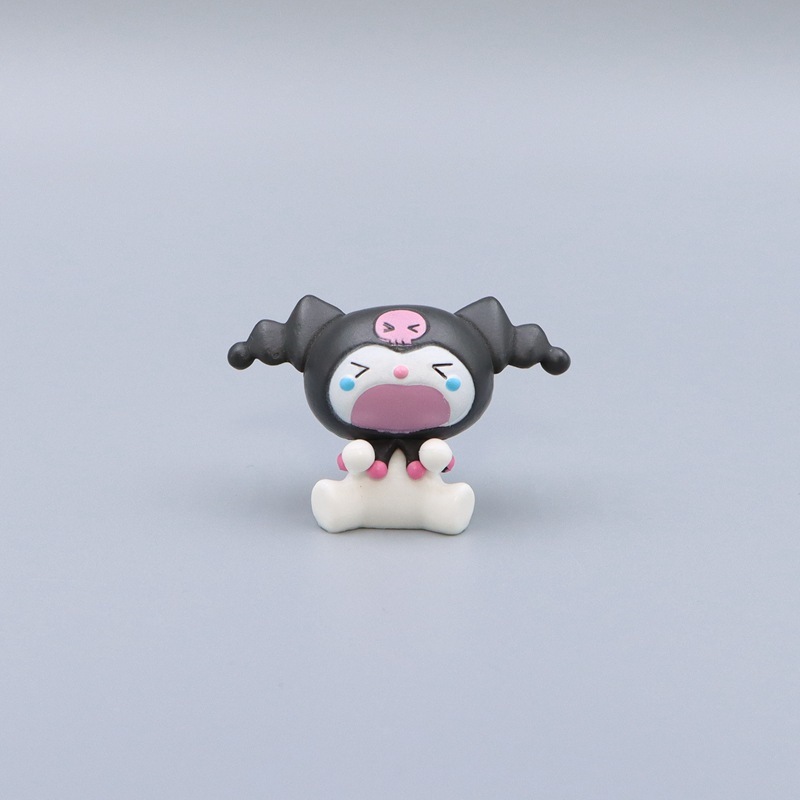 SANRIO Bộ 5 Mô Hình Nhân Vật Phim Hoạt Hình my melody kuromi little devil Bằng pvc