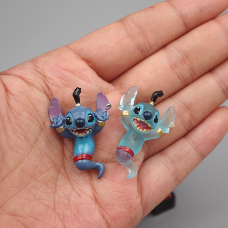 Set 6 Mô Hình Nhân Vật Phim Hoạt Hình lilo & stitch 2-4cm