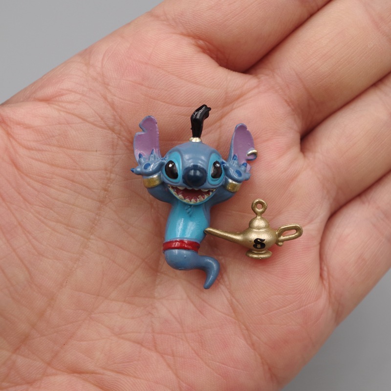 Set 6 Mô Hình Nhân Vật Phim Hoạt Hình lilo & stitch 2-4cm
