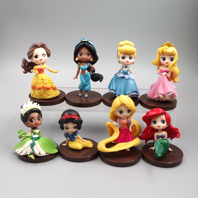 Set 8 Mô Hình Nhân Vật Phim Hoạt Hình disney 5-8cm