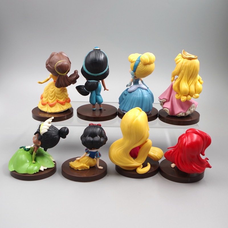 Set 8 Mô Hình Nhân Vật Phim Hoạt Hình disney 5-8cm