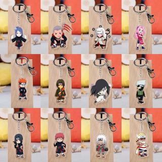 Móc Khóa Nhựa acrylic Trong Suốt Hình anime naruto xiao payne payne