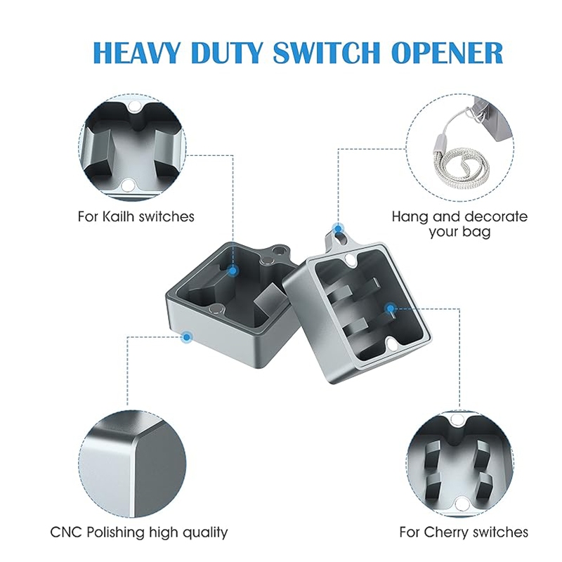Công Tắc Mở Bàn Phím Bằng Nhôm Cho cherry mx gateron kailh box outemu akko Và panda