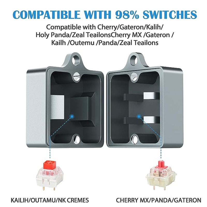 Công Tắc Mở Bàn Phím Bằng Nhôm Cho cherry mx gateron kailh box outemu akko Và panda