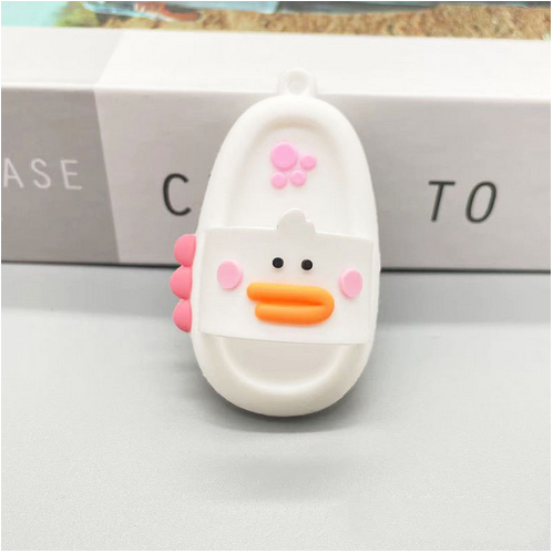 Dễ Thương Móc Khóa Hình Dép Xỏ Ngón Đáng Yêu