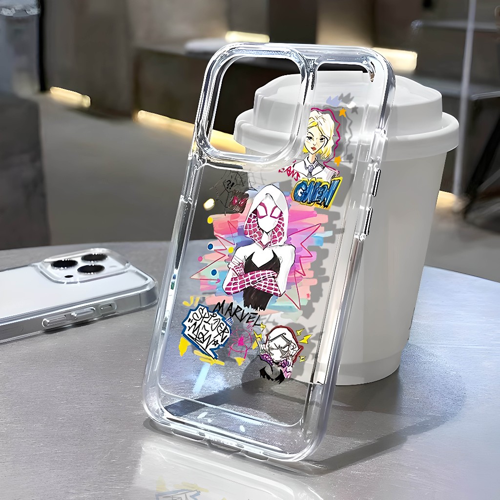 Ôp Điện Thoại vivo Dẻo Hình Spiderman Cho y21 y20 y17 y15a y16 y1s vivo y22 y51 2020 95 y19 y50 v23e y02 v25 y35 v20 v25 pro Ốp