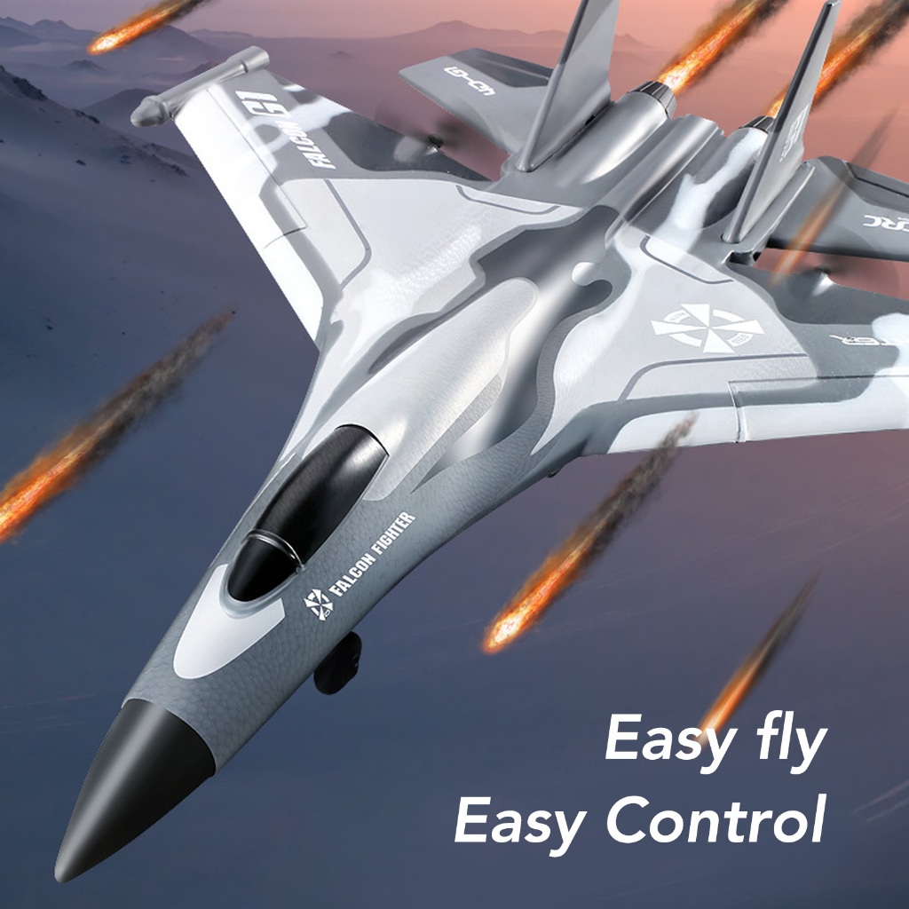 Máy Bay Điều Khiển Từ Xa Có Đèn led Cho Trẻ Em (camouf