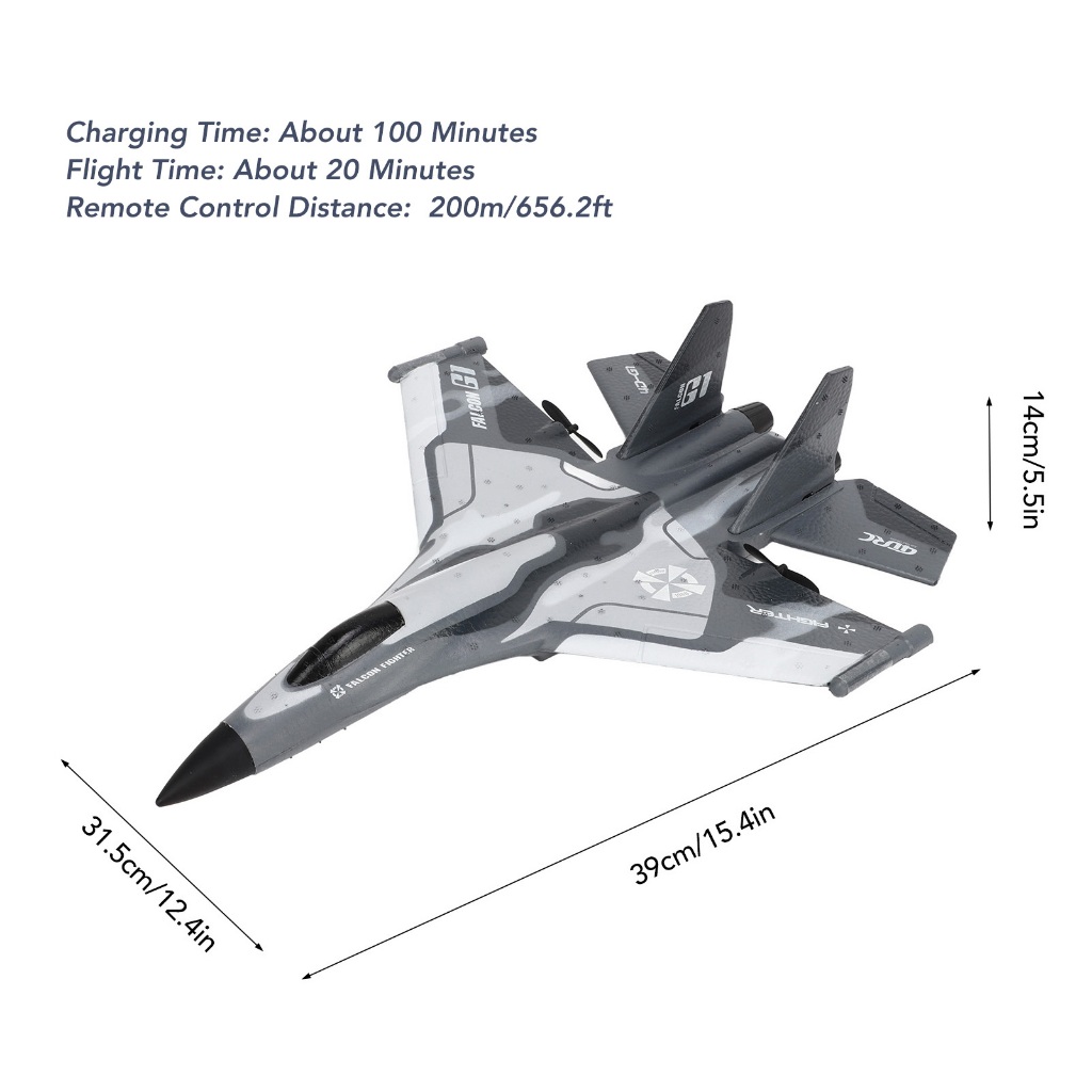Máy Bay Điều Khiển Từ Xa Có Đèn led Cho Trẻ Em (camouf