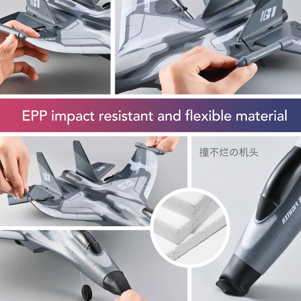 Máy Bay Điều Khiển Từ Xa Có Đèn led Cho Trẻ Em (camouf