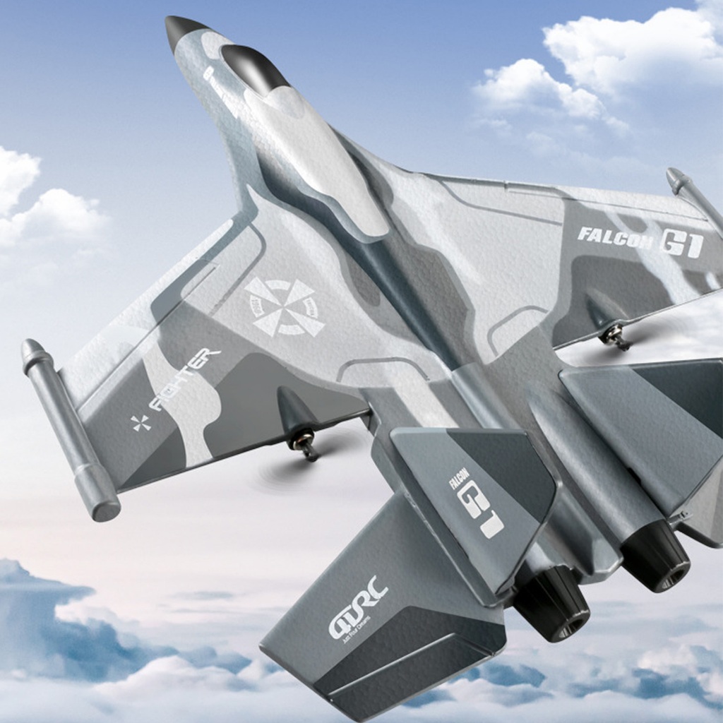 Máy Bay Điều Khiển Từ Xa Có Đèn led Cho Trẻ Em (camouf