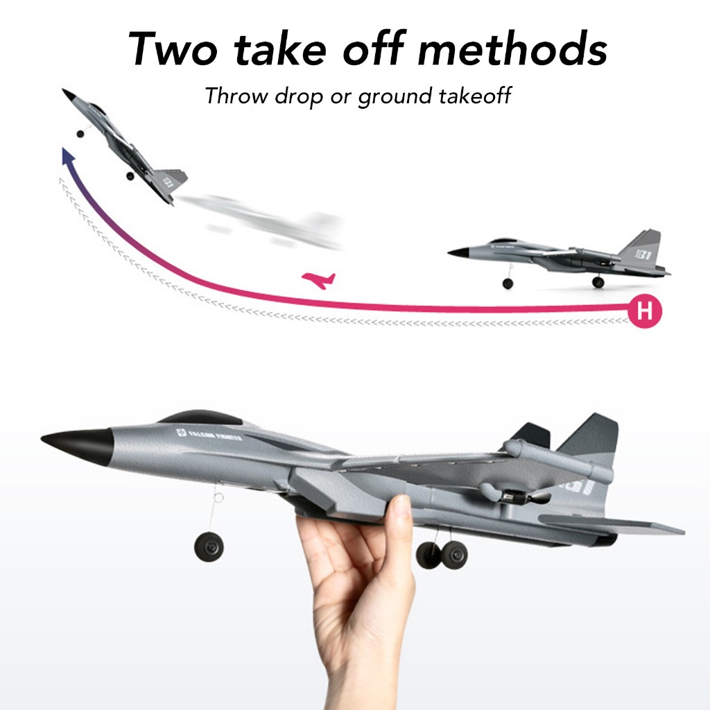 Máy Bay Điều Khiển Từ Xa Có Đèn led Cho Trẻ Em (camouf