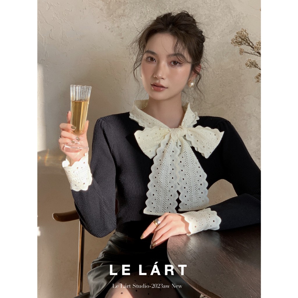 QADCOL Áo sweater Thiết Kế Mới Thời Trang Mùa Đông Theo Phong Cách Hàn Quốc