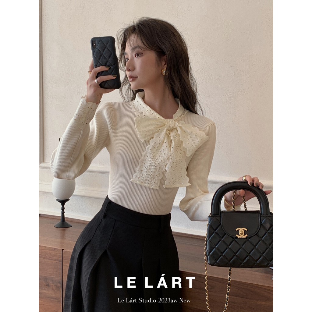 QADCOL Áo sweater Thiết Kế Mới Thời Trang Mùa Đông Theo Phong Cách Hàn Quốc