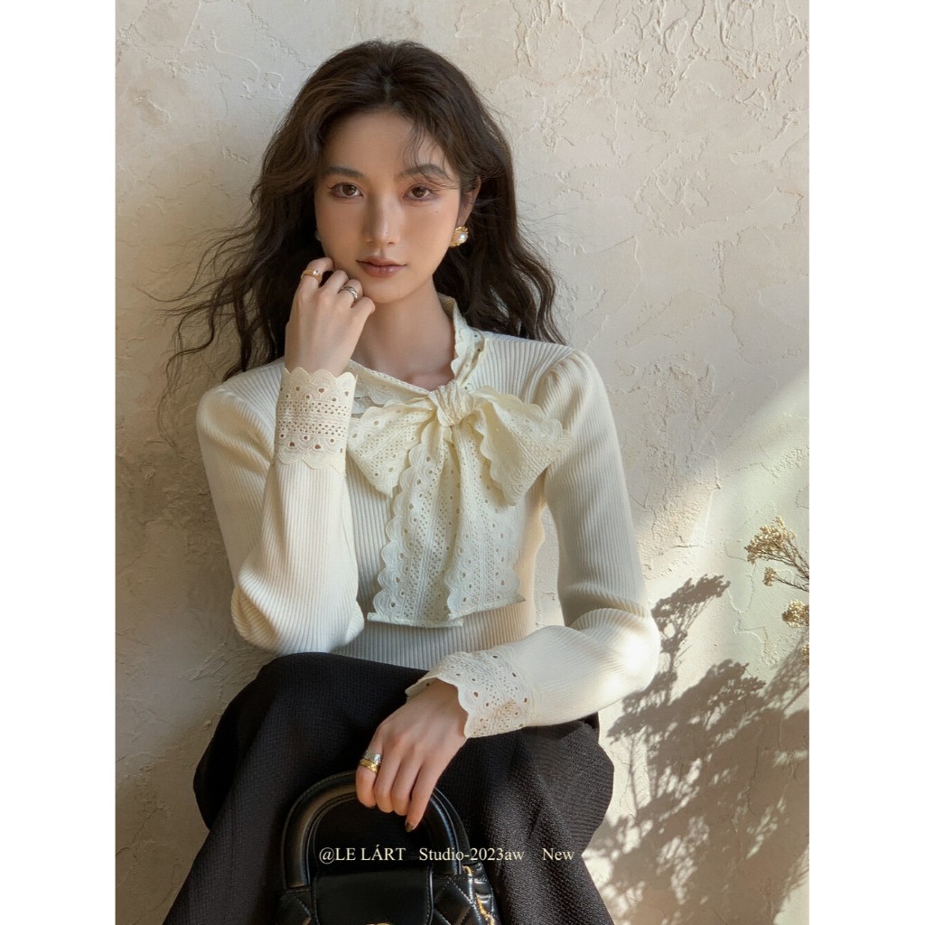 QADCOL Áo sweater Thiết Kế Mới Thời Trang Mùa Đông Theo Phong Cách Hàn Quốc