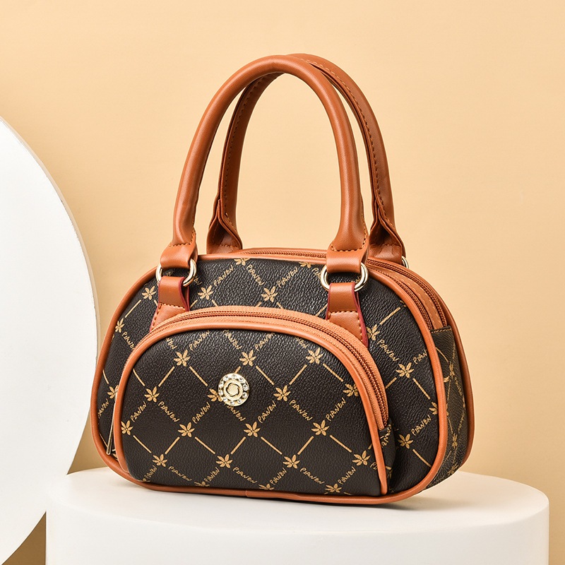 Túi Xách Đeo Vai In Họa Tiết Thời Trang Cho Phụ Nữ Trung Niên