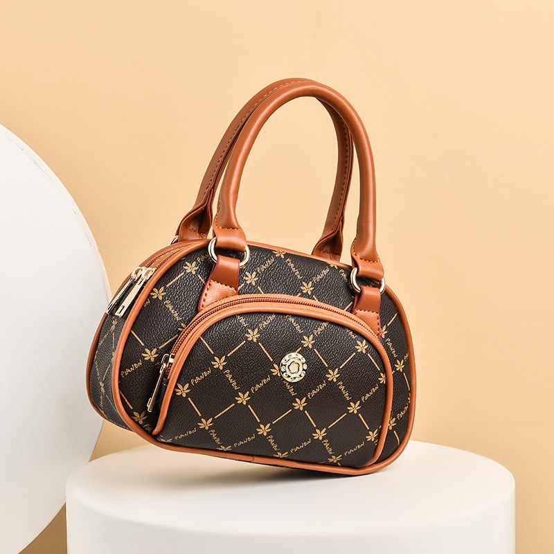 Túi Xách Đeo Vai In Họa Tiết Thời Trang Cho Phụ Nữ Trung Niên