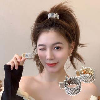 Kim loại Ponytail Clip Mũ nhỏ Tóc giả của phụ nữ Chống rơi Clip Cố định Magic Hair Clip MINGSITE