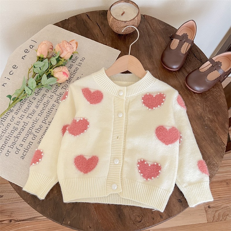 Áo sweater Dệt Kim Màu Trơn Phong Cách Hàn Quốc / Nhật Bản Thời Trang Thu Đông Hàng Mới Dành Cho Trẻ Em