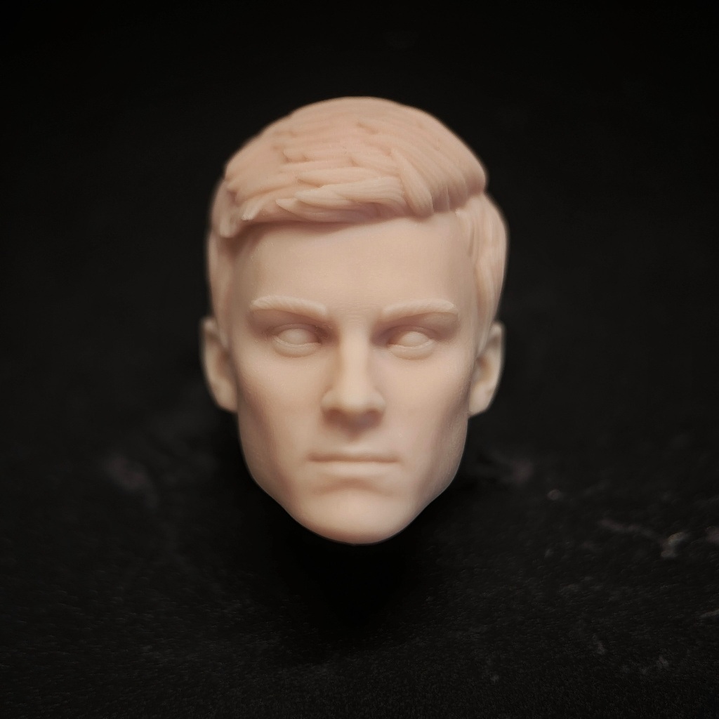 Mô Hình Đầu Đỗ Xe peter parker Tỉ Lệ 1 / 12 Cho Mô Hình Nhân Vật 6 ''