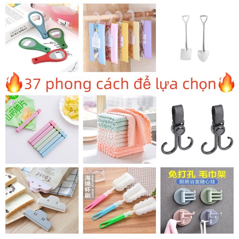 Kéo Cắt Tăm Bông Hàng Ngày Móc Treo Tăm Xỉa Răng