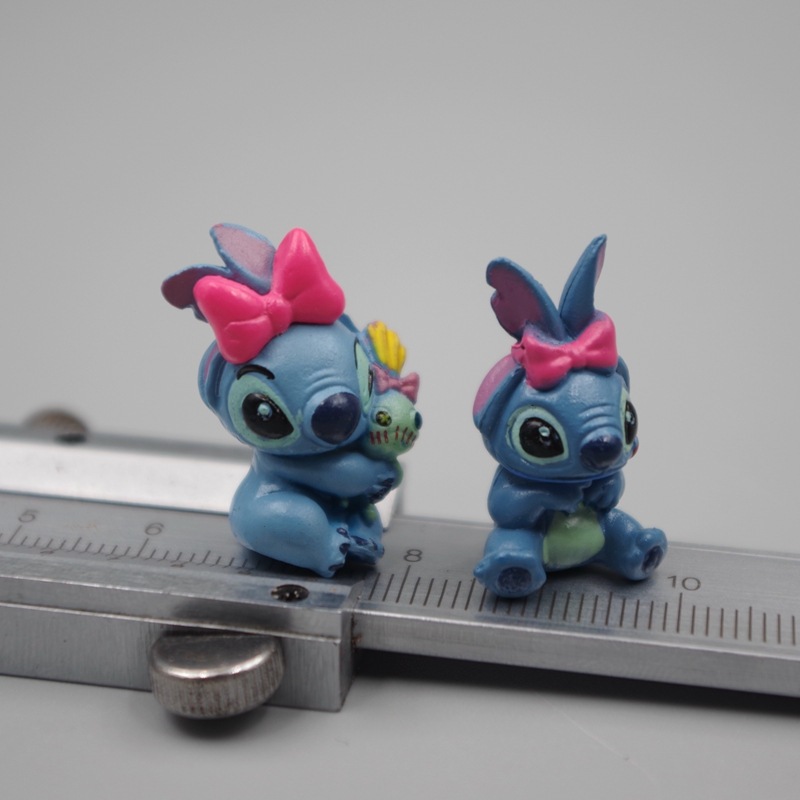 1 Mô Hình Nhân Vật Phim Hoạt Hình lilo & stitch 2.3cm Bằng pvc