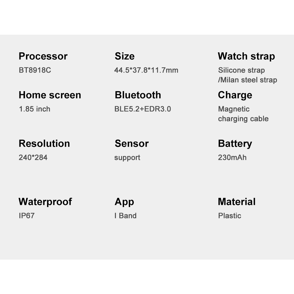 Đồng Hồ Thông Minh Chống Thấm Nước Màn Hình Cảm Ứng Cho Nam Nữ