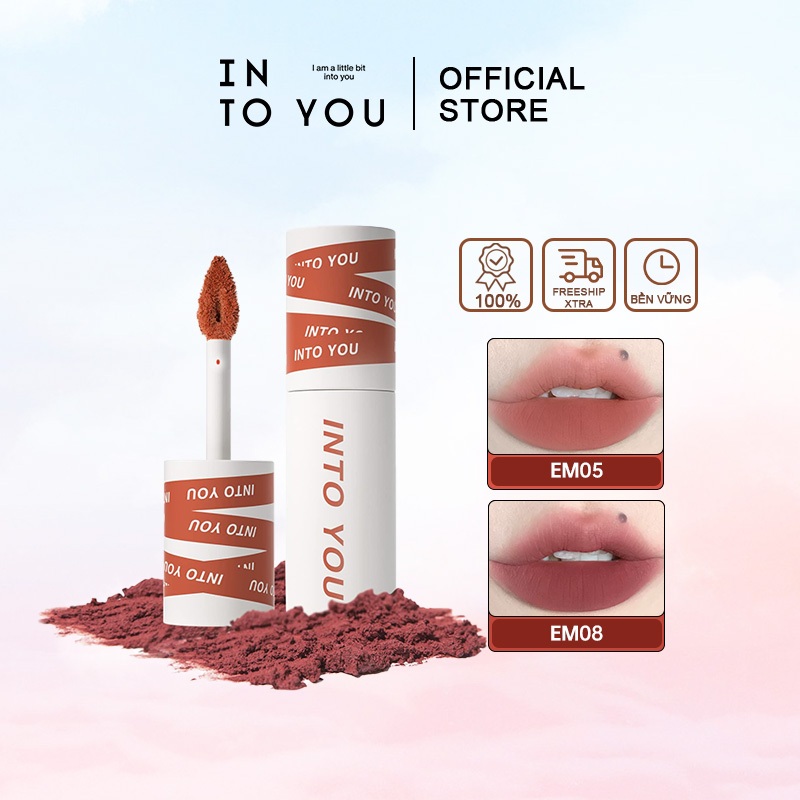INTO YOU Son kem  chất nhung lì trang điểm thời trang
