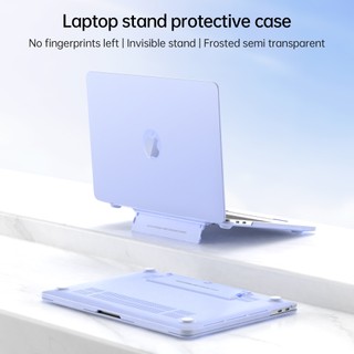Ốp bảo vệ máy tính bảng kèm giá đỡ và tay cầm cho macbook air 13 m1 macbook pro 13 macbook 2017 2018 2020 2021 macbook pro 15.4