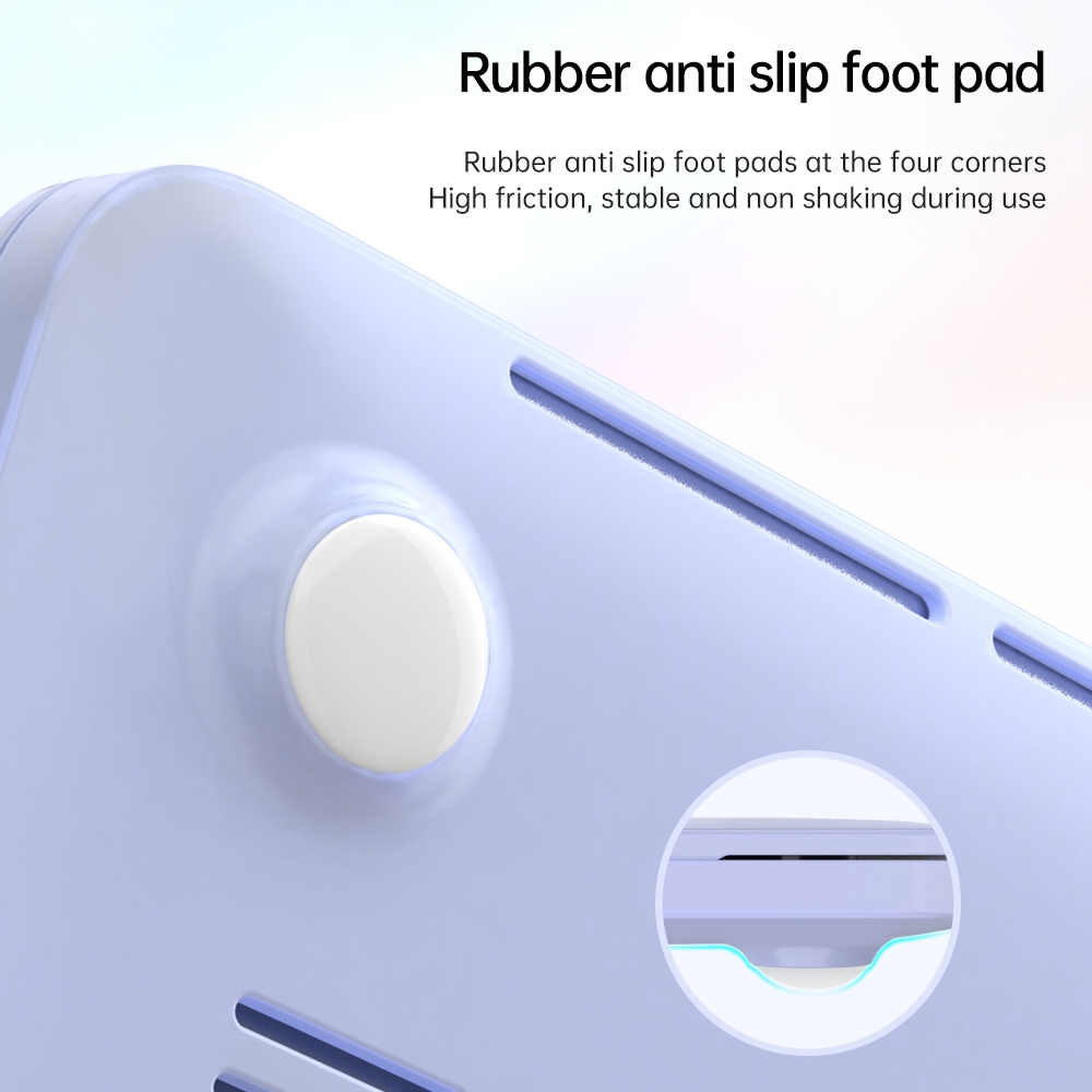 Ốp Bảo Vệ Máy Tính Bảng Kèm Giá Đỡ Và Tay Cầm Cho Macbook Air 13 M1 Macbook Pro 13 Macbook 2017 2018 2020 2021 Macbook Pro 15.4