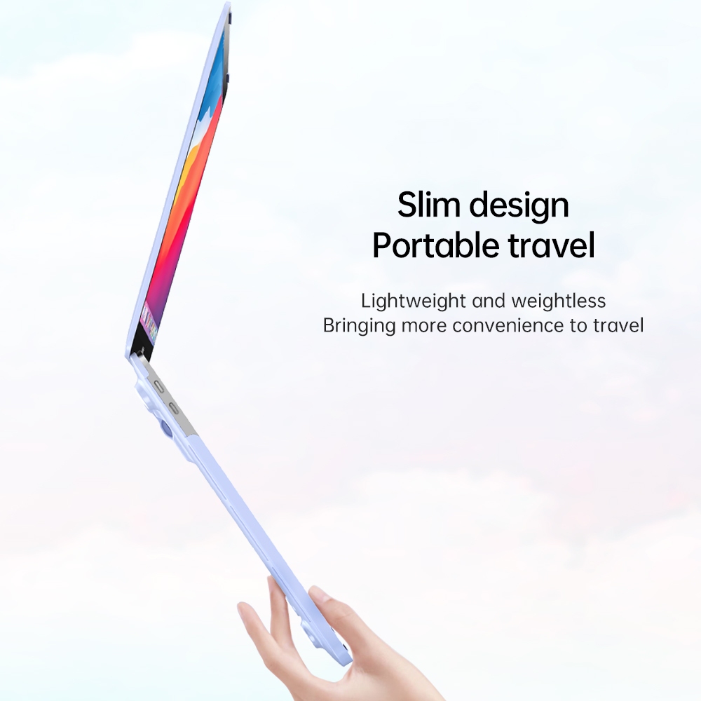 Ốp Bảo Vệ Máy Tính Bảng Kèm Giá Đỡ Và Tay Cầm Cho Macbook Air 13 M1 Macbook Pro 13 Macbook 2017 2018 2020 2021 Macbook Pro 15.4