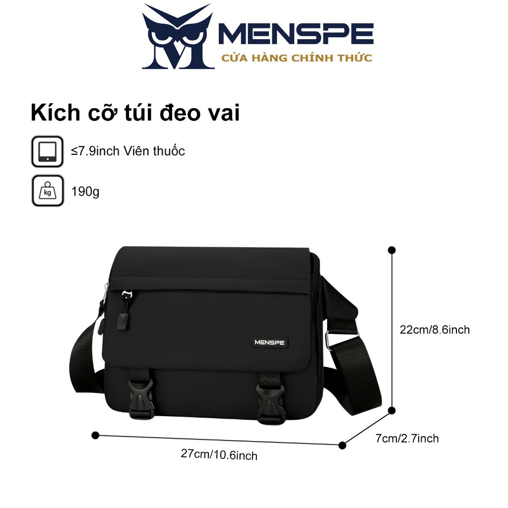 Túi dây MENSPE yên ngựa cho nam