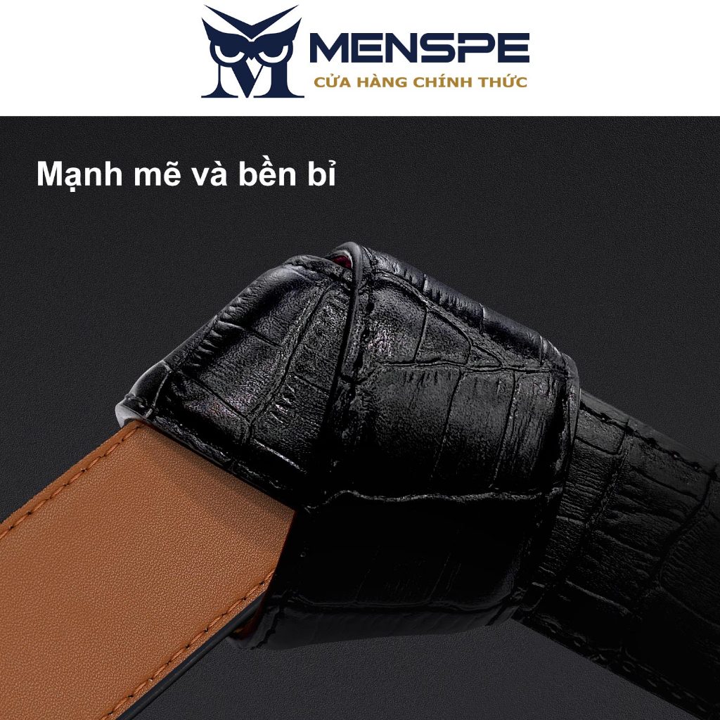 Thắt lưng da nam MENSPE thời trang chất lượng cao