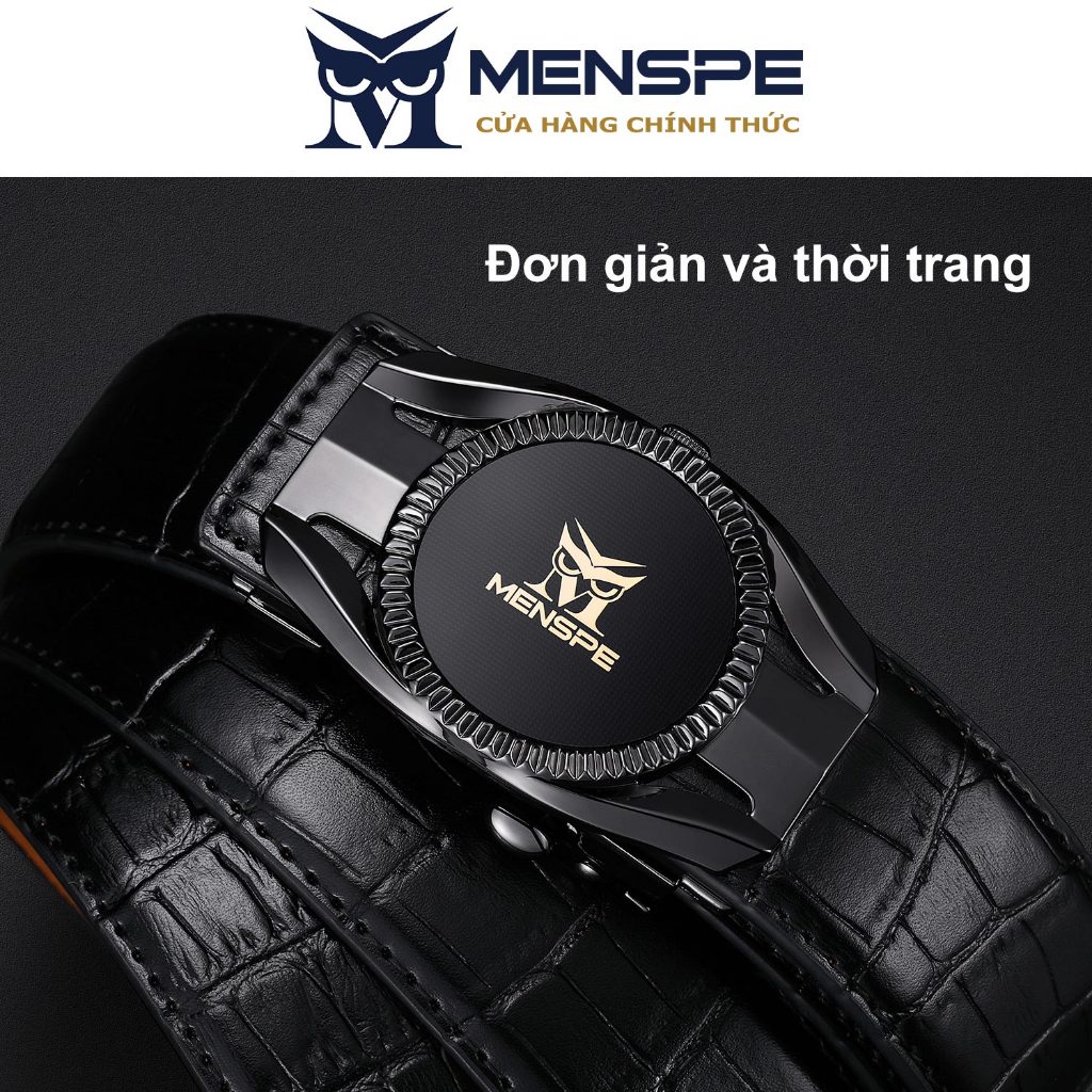 Thắt lưng da nam MENSPE thời trang chất lượng cao