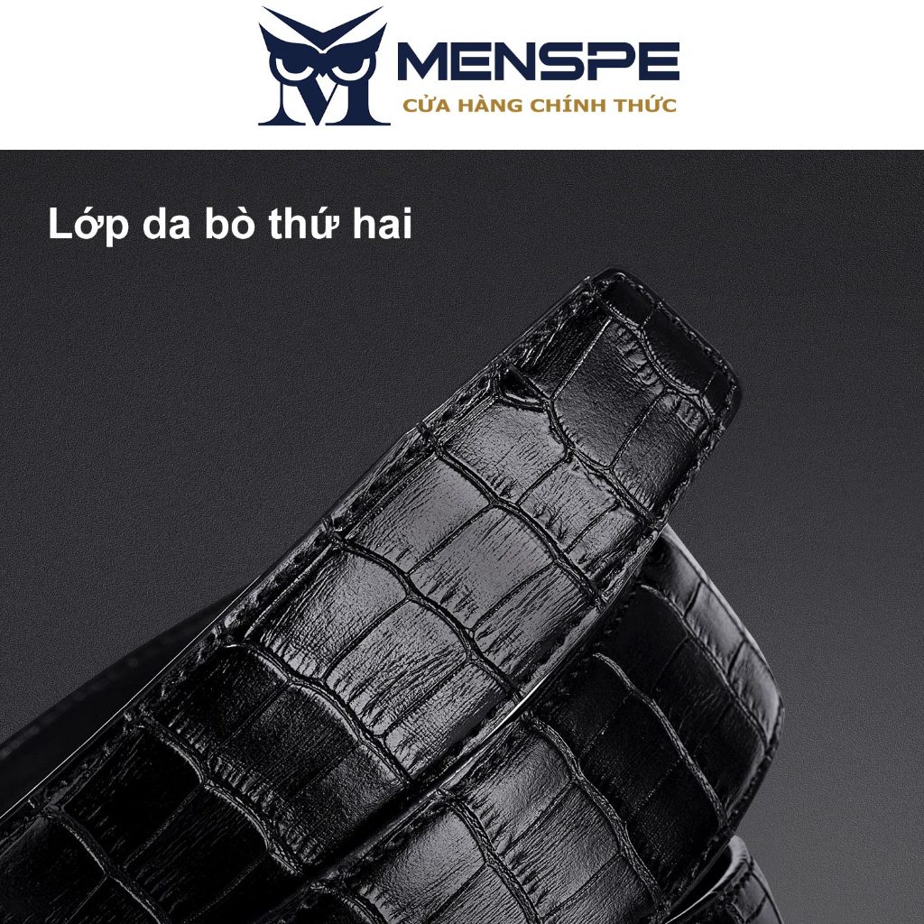 Thắt lưng da nam MENSPE thời trang chất lượng cao