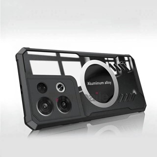 Ốp Điện Thoại Nam Châm Tản Nhiệt Cho redmi note 13 12 11 11t pro + 12 turbo speed 12r 12t 11t 10t 10