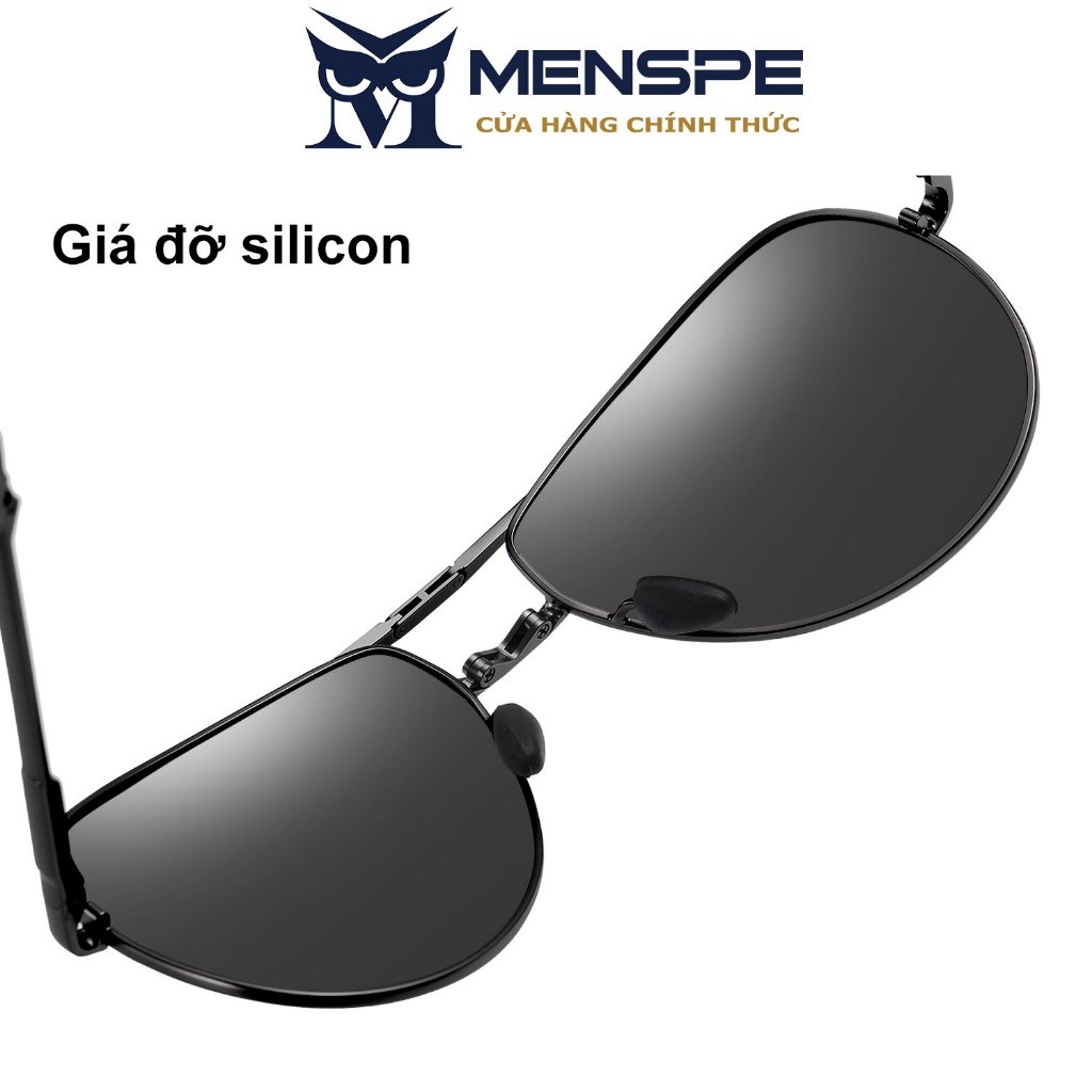 Kính mát phân cực MENSPE chống tia UV có thể gập lại khi lái xe câu cá cho nam