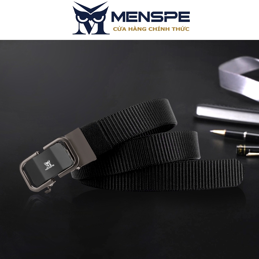 Thắt lưng nylon MENSPE khóa cài tháo lắp nhanh phong cách quân đội cho nam
