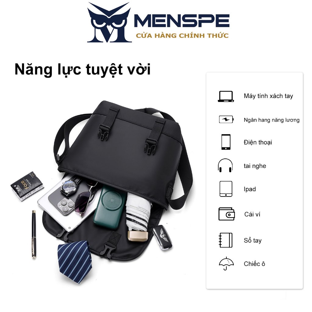 Túi đeo chéo vai nam MENSPE chống thấm nước chất lượng cao