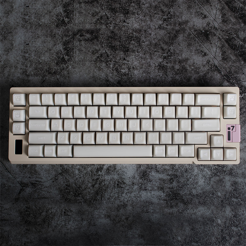 Gmk Bàn Phím Cơ 160 Phím Màu Trắng Tuyết Trong Mờ Cho alice layout mx