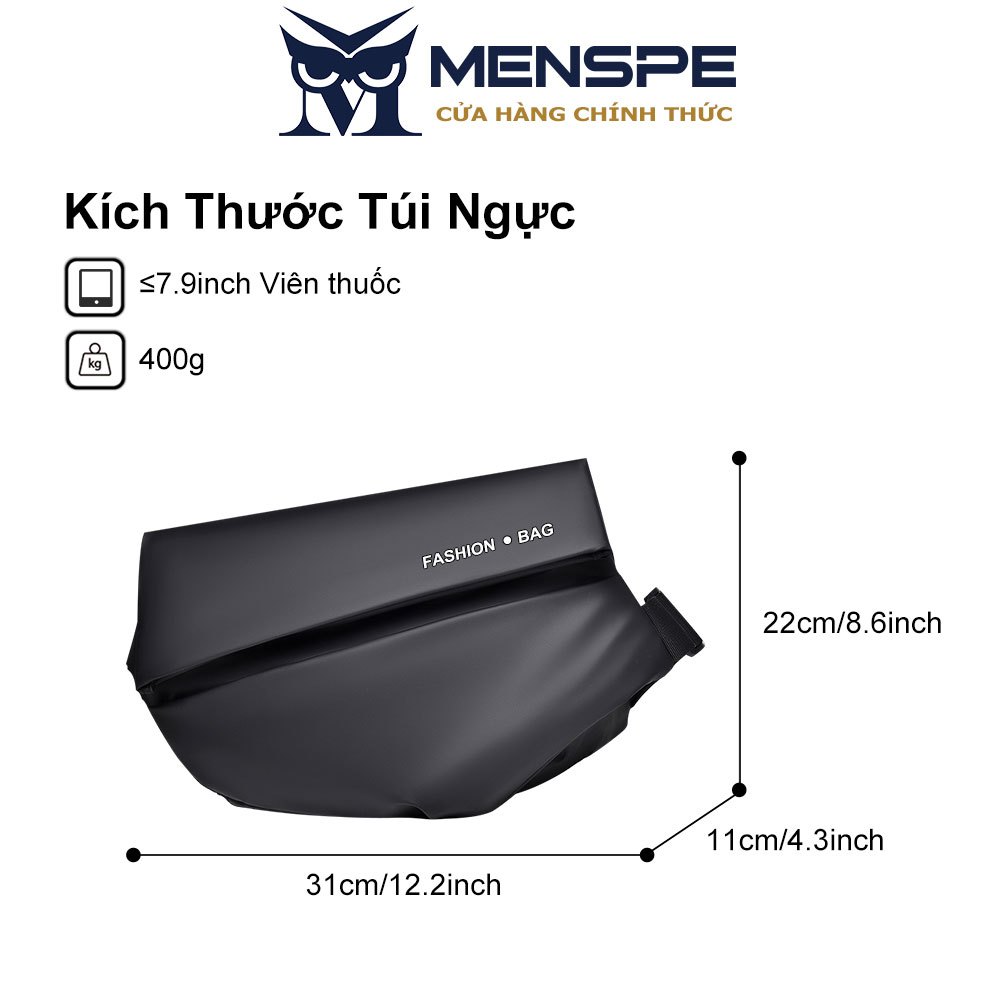 Túi đeo chéo ngực MENSPE thời trang cá tính cho nam
