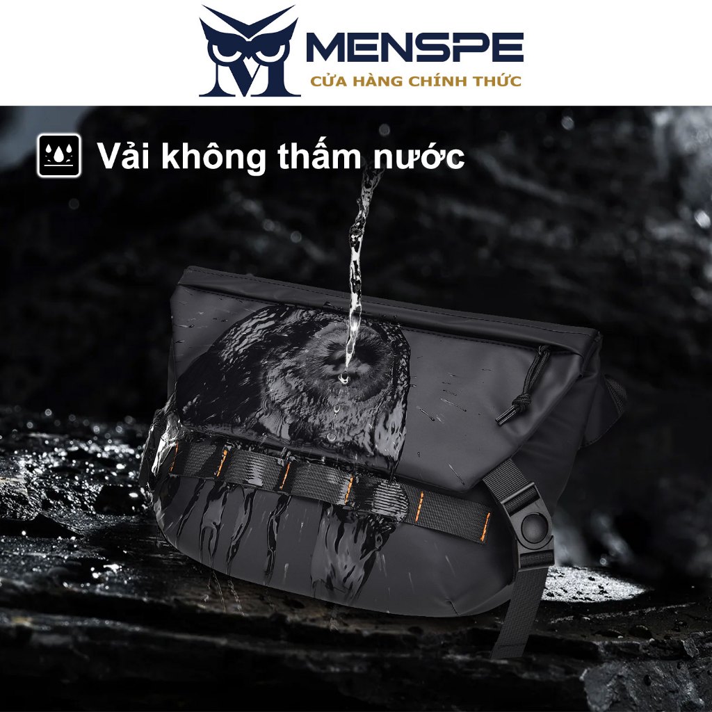 Túi đeo chéo MENSPE chống nước thời trang cho nam