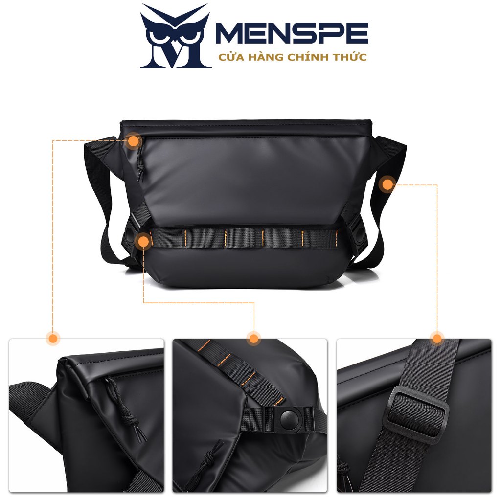 Túi đeo chéo MENSPE chống nước thời trang cho nam