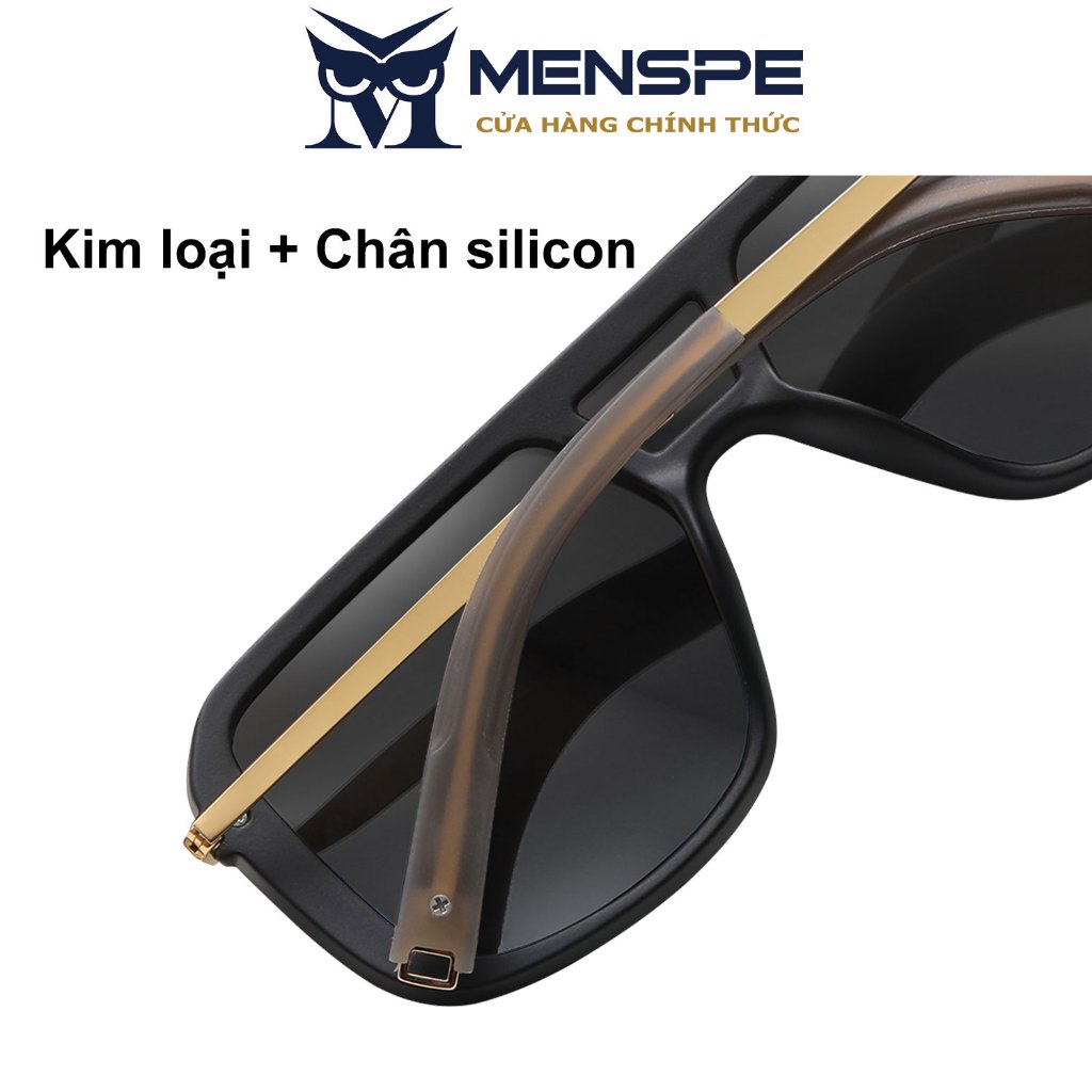 Kính mát phân cực MENSPE chống tia UV400 siêu nhẹ cho nam