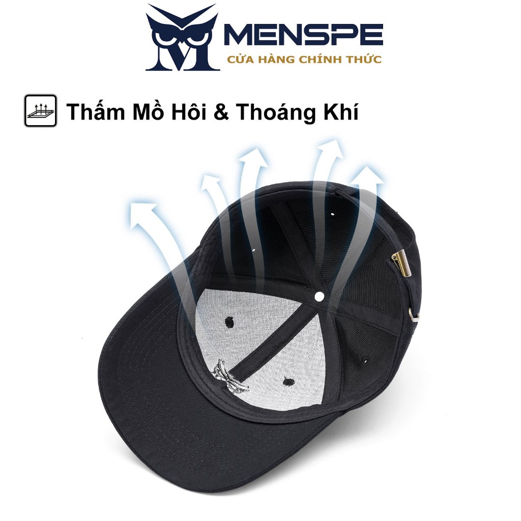 Mũ lưỡi trai MENSPE thời trang phong cách bóng chày cho nam