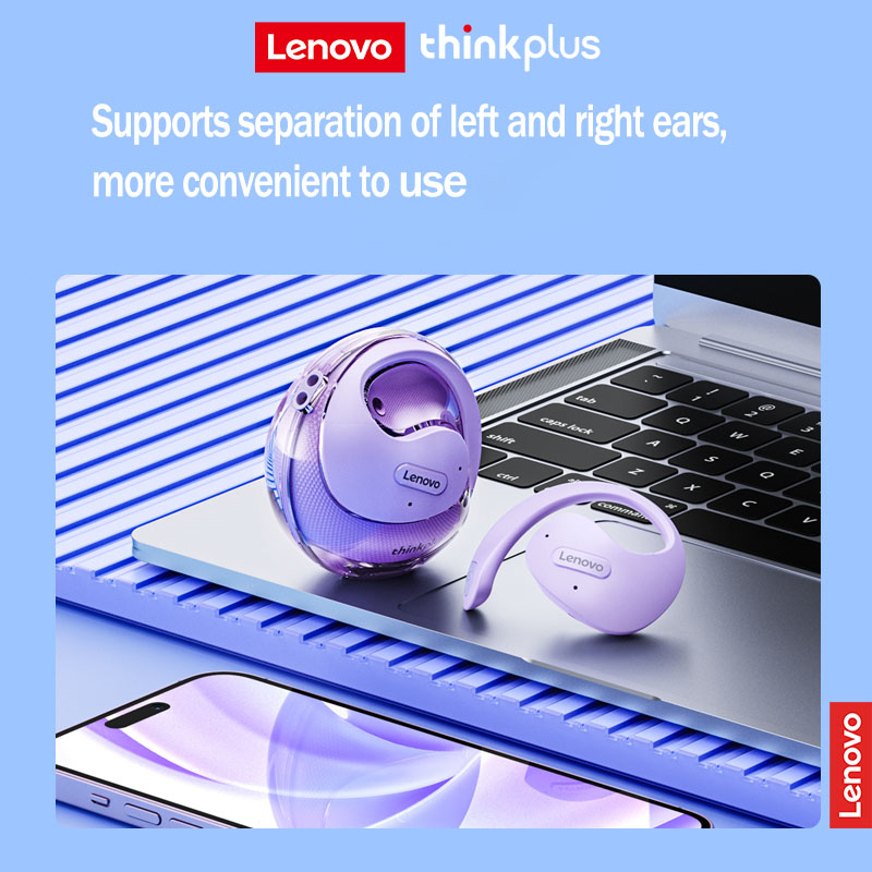 Lenovo Thinkplus X15 Pro Tai Nghe Bluetooth 5.4 HiFi Stereo Giảm tiếng ồn thông minh Tai nghe thể thao/trò chơi Với micrô cuộc gọi HD Tai nghe không dây