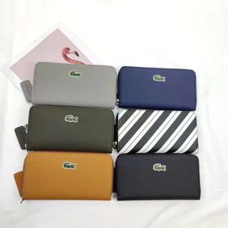 Lacoste-e Ví Đựng Thẻ Nhiều Ngăn Thương Hiệu Thời Trang Pháp Chất Lượng Tốt Và Giá Cả Phải Chăng