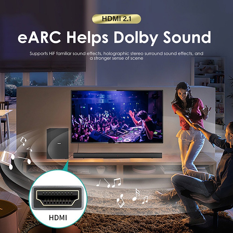 Dây Cáp hdmi Tốc Độ Cao 8k @ 60hz 4k @ 120hz hdcp 2m 3m 5m 8m 10m 12m 2 3 5 8 10 12 meters m hdmi2.1 hd 2.1